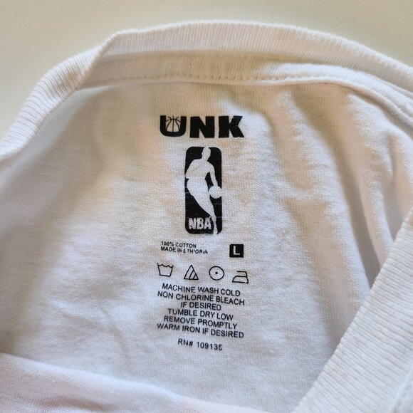 UNK Lebron James Long Live the King Miami Heat T-Shirt White Mens Large - Picture 8 of 10